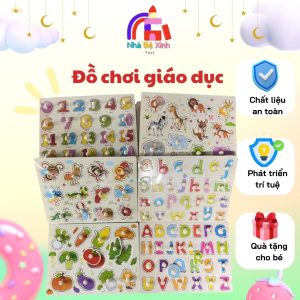 đồ chơi xếp hình cho bé 3 tuổi