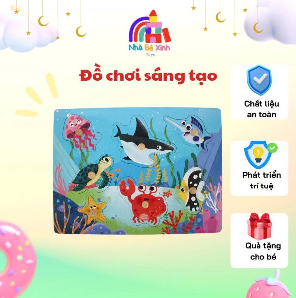 Tranh ghép gỗ 9 miếng