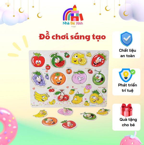 bảng núm gỗ
